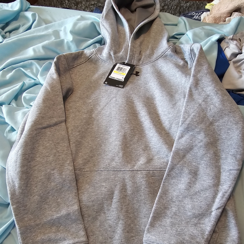 Under Armour Youth Boy's Long Sleeve Hustle Fleece Hoodie